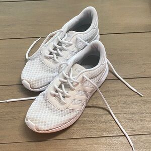Adidas Women's White Mesh Sneakers